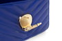 Vince Camuto Bolso Bandolera Sax Blue Piel de Polivinilo